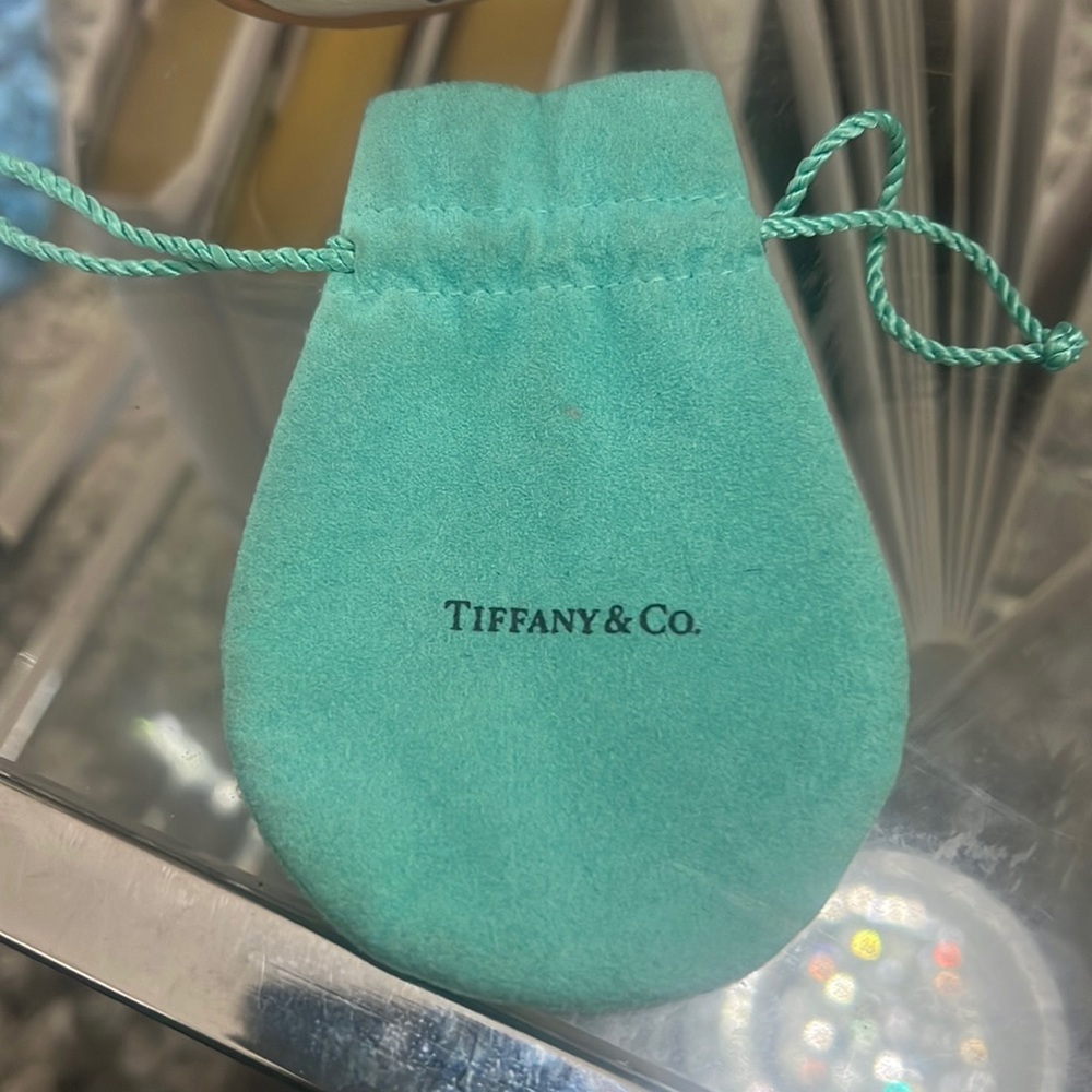 Tiffany & Co. small jewelry bag